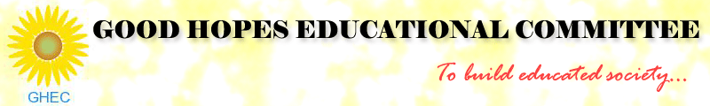 GOOD HOPES EDUCATIONAL COMMITTEE